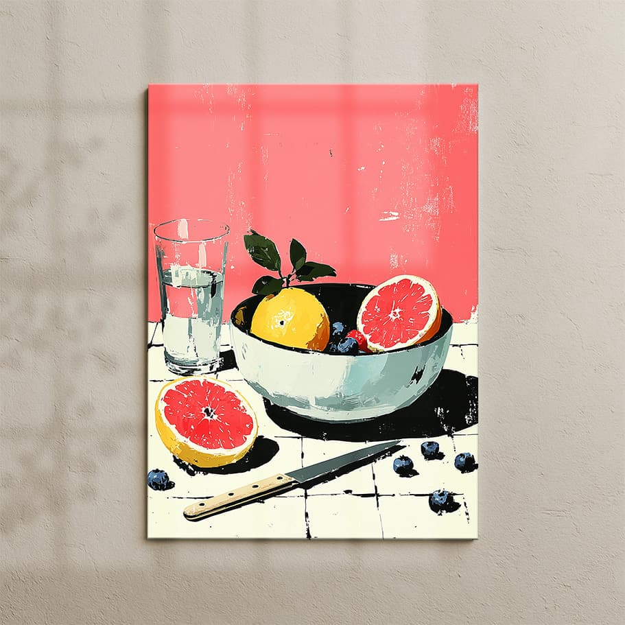 Dokulu Pop Art Posterler