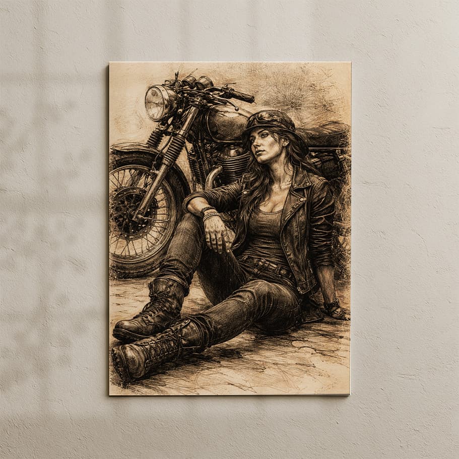 Karakalem Duvar Posterleri