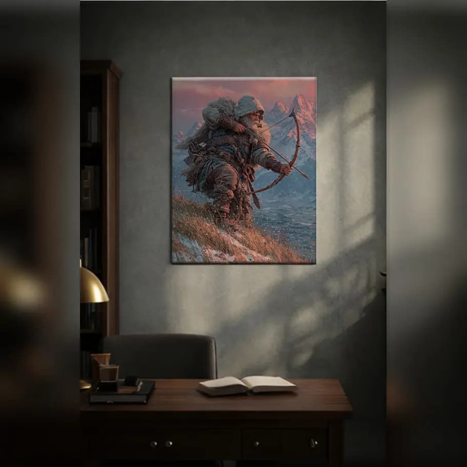 Fantastik Savaşçı Duvar Posteri