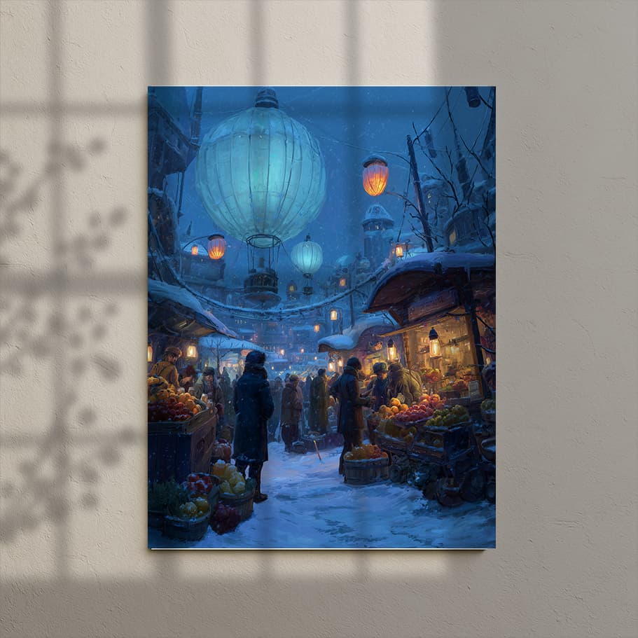 Fantastik Buz Mağarası Posteri