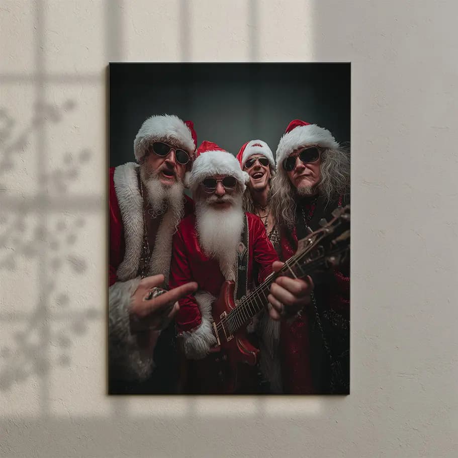 Noel Baba Rock Grubu Poster