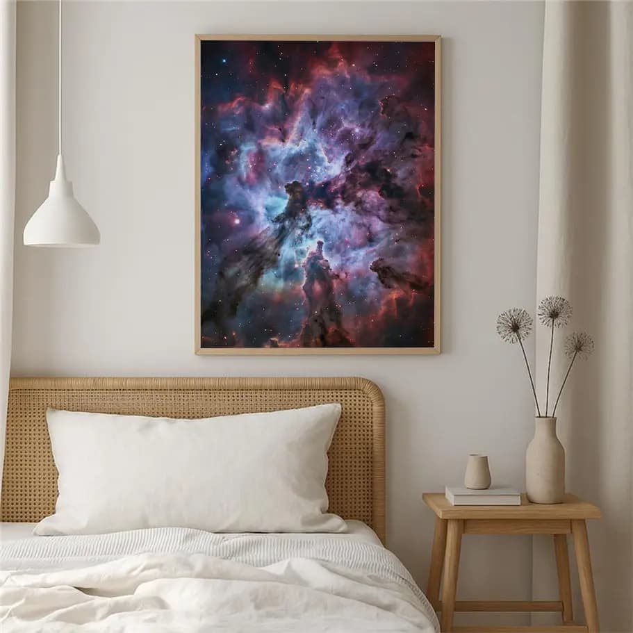 Derin Uzay Nebula Duvar Posteri