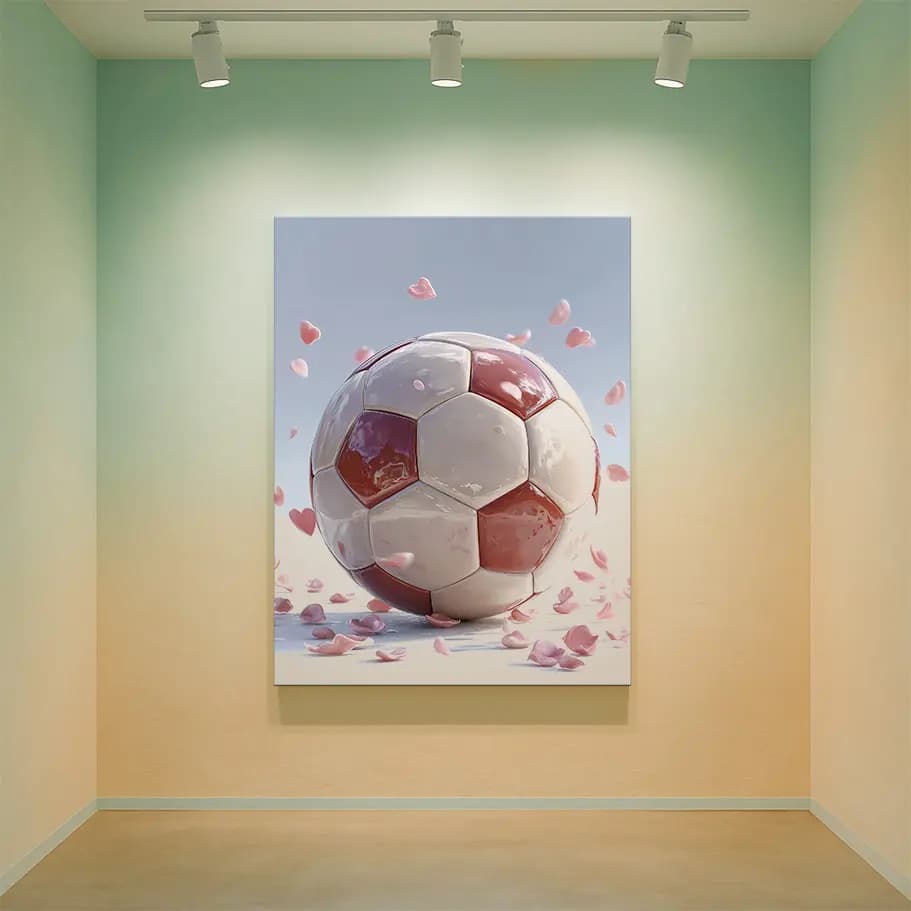 Romantik Futbol Topu Posteri