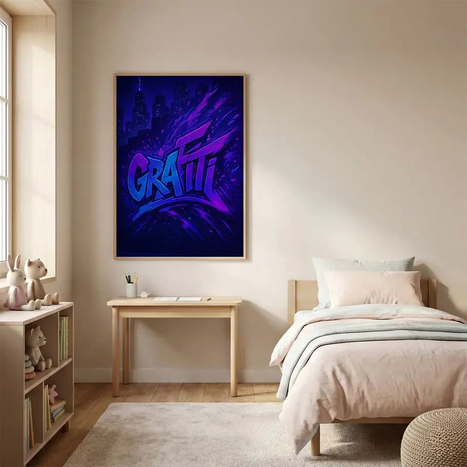 Neon Grafiti Poster