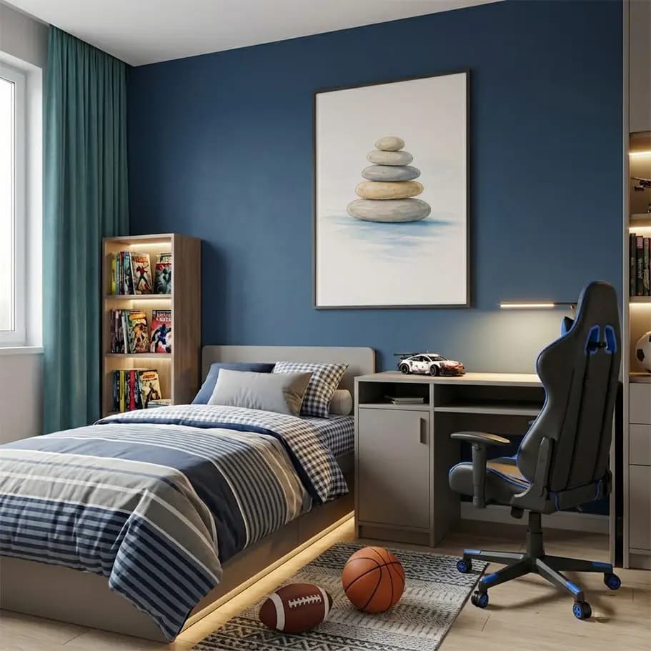 Minimal Sulu Boya Posteri