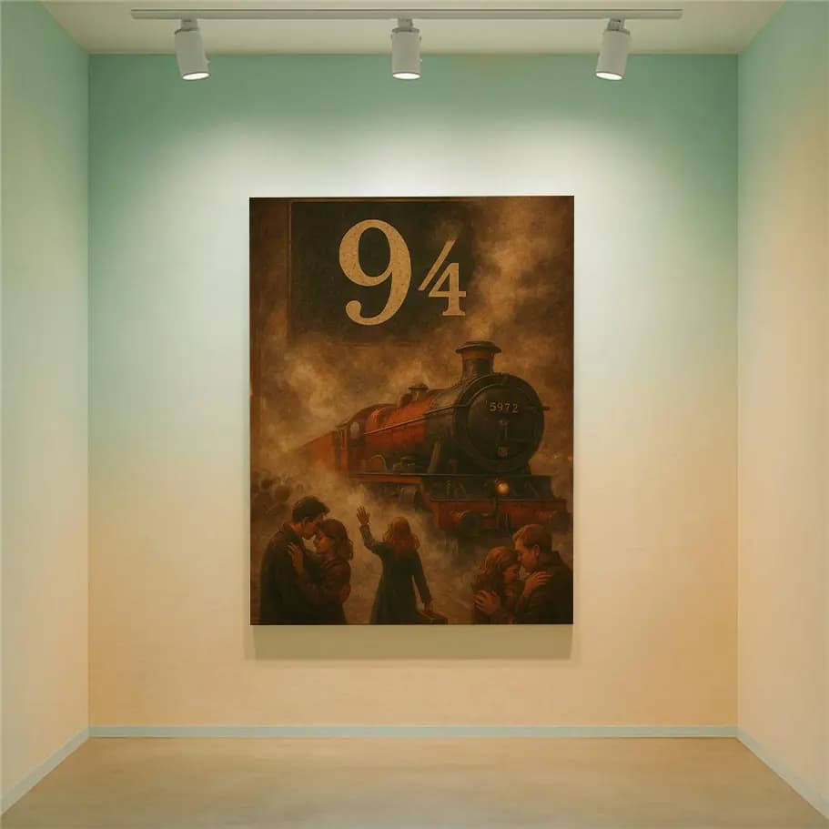 Harry Potter 9 3/4 Peronu Posteri