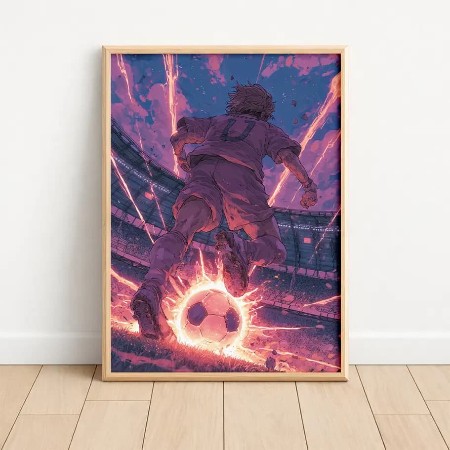 Anime Futbol Posteri 