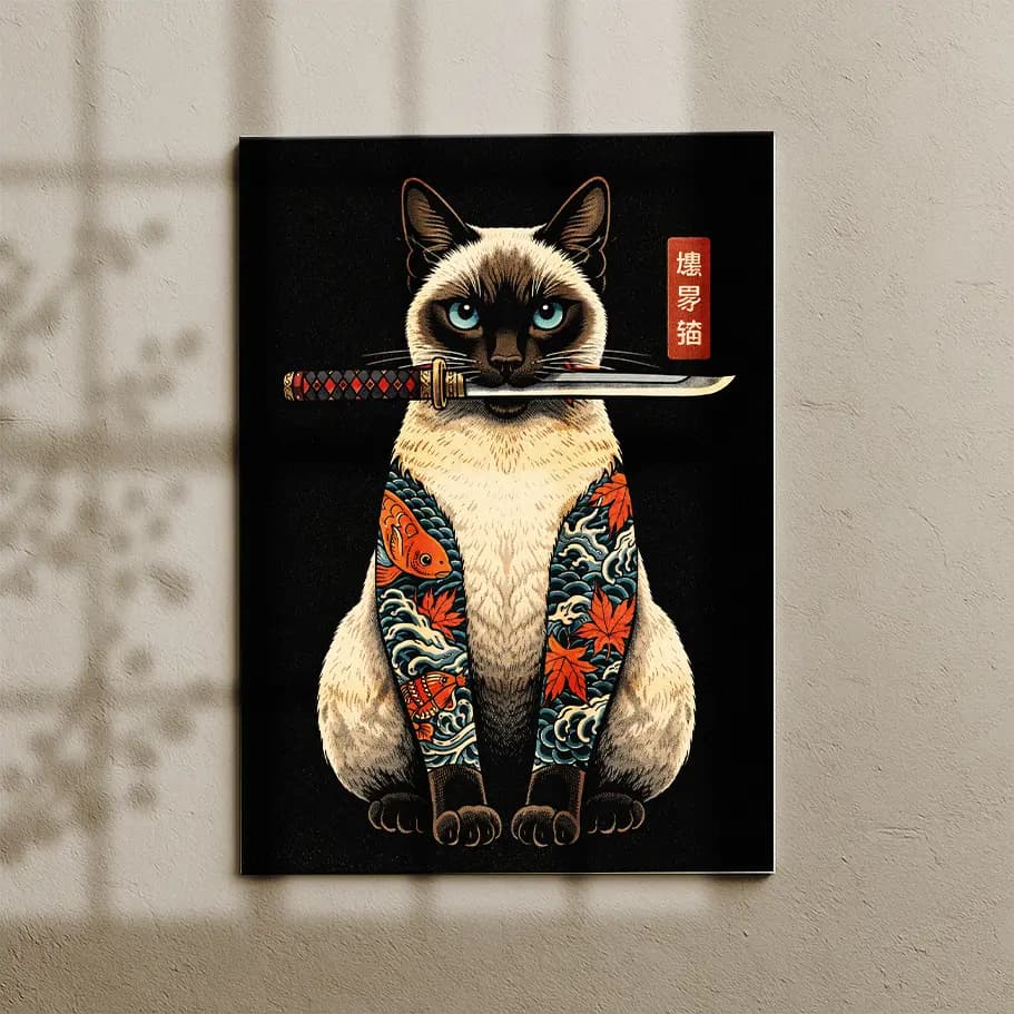 Samuray Kedi Posteri