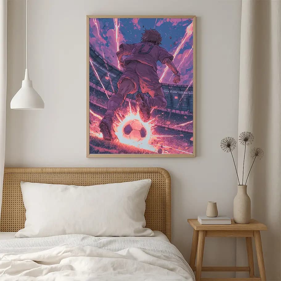 Anime Futbol Posteri 