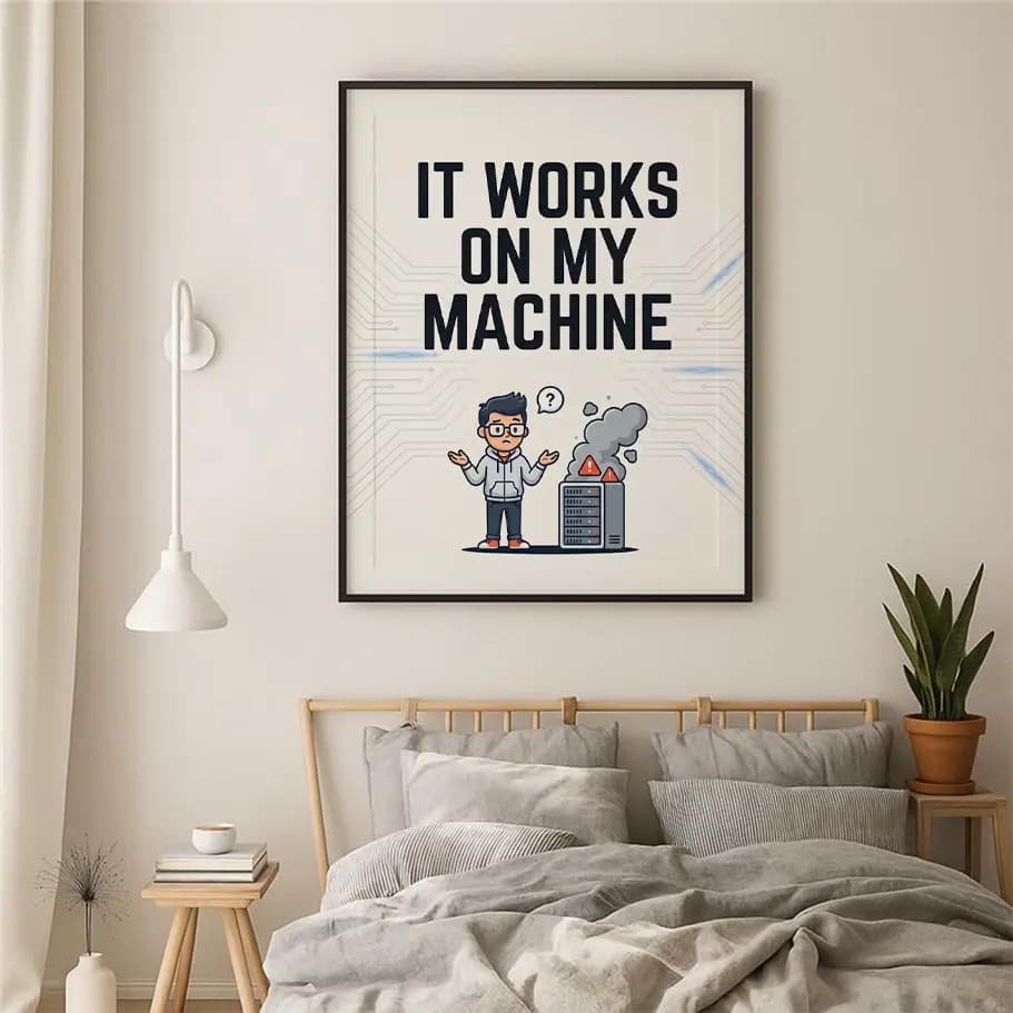 It Works On My Machine Poster