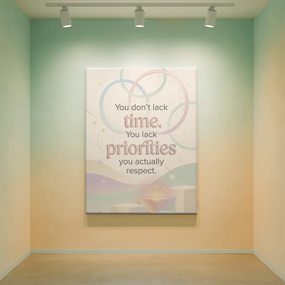 Zamanın Yok Değil, Önceliklerin Yok