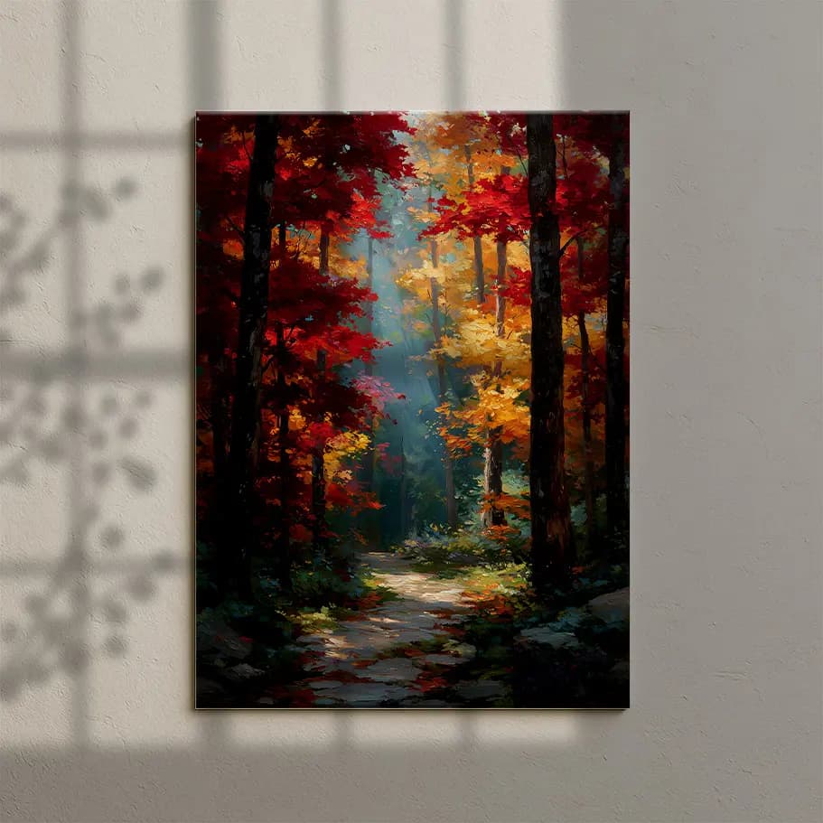 Sonbahar Ormanı Posteri