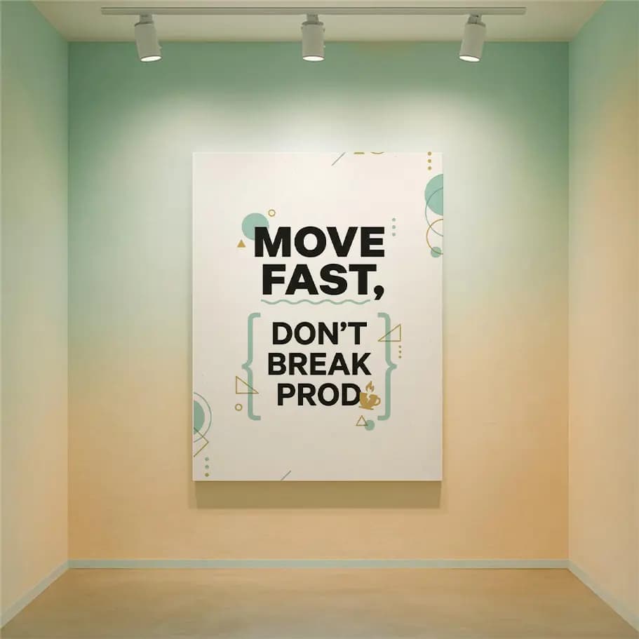 Move Fast Don’t Break Prod Poster