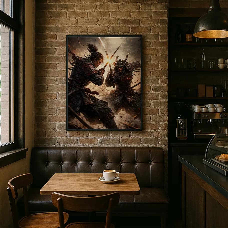 Sinematik Japon Düello Posteri