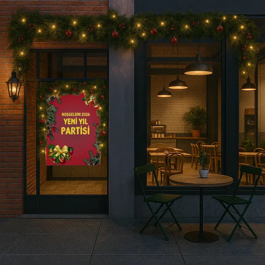 2026 Yeni Yıl Partisi Afişi