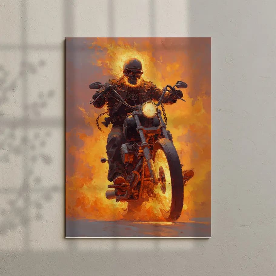 Kuru Kafa Motorcu Posteri