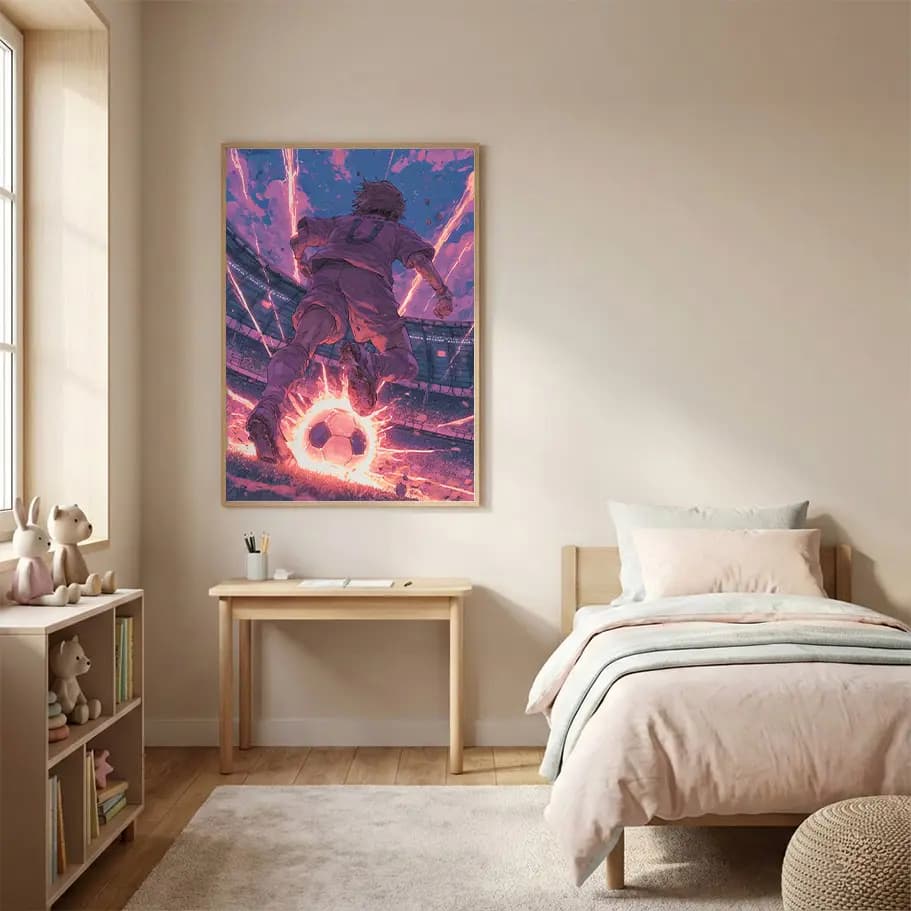 Anime Futbol Posteri 