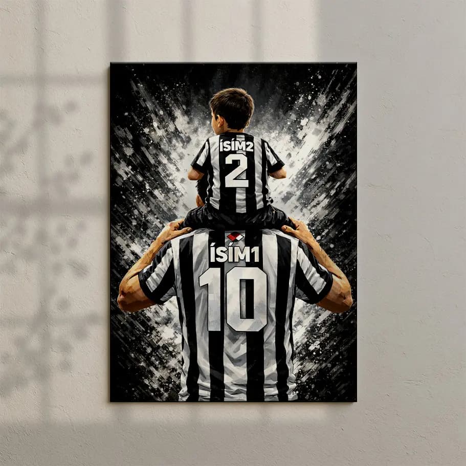 Kişiye Özel Baba Oğul Forma Tasarımı