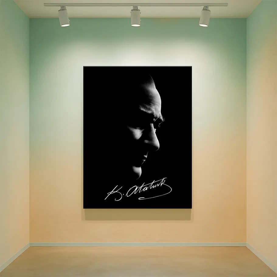 Atatürk Silüet Poster