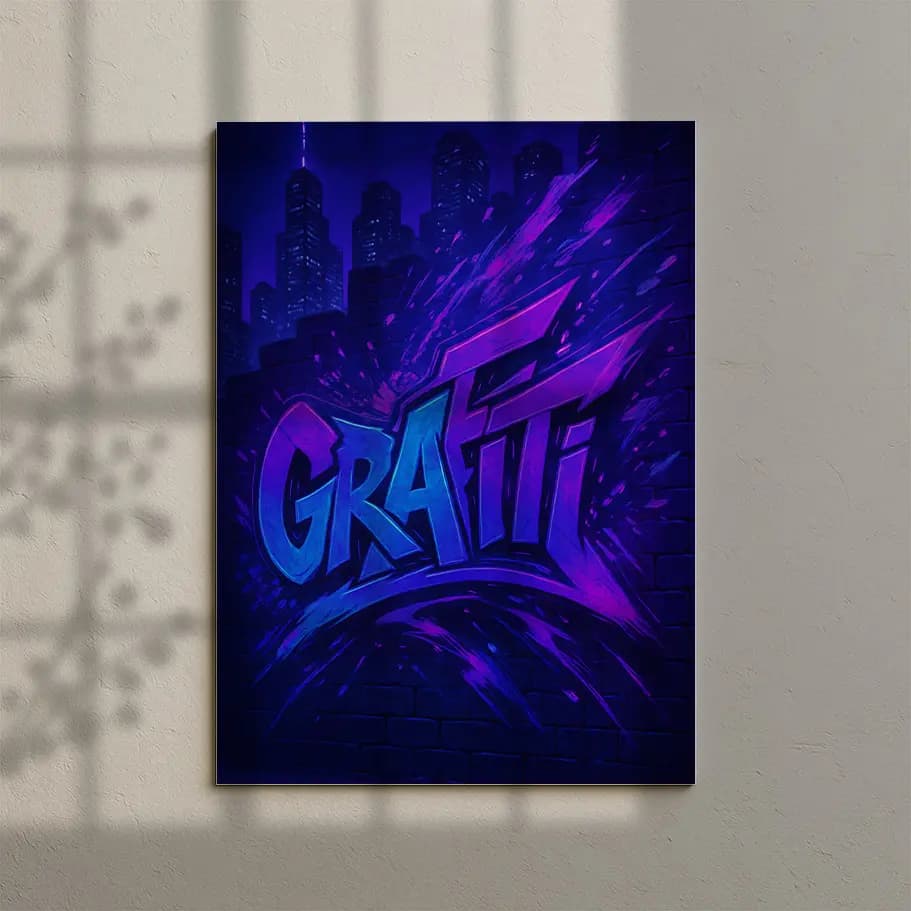 Neon Grafiti Poster