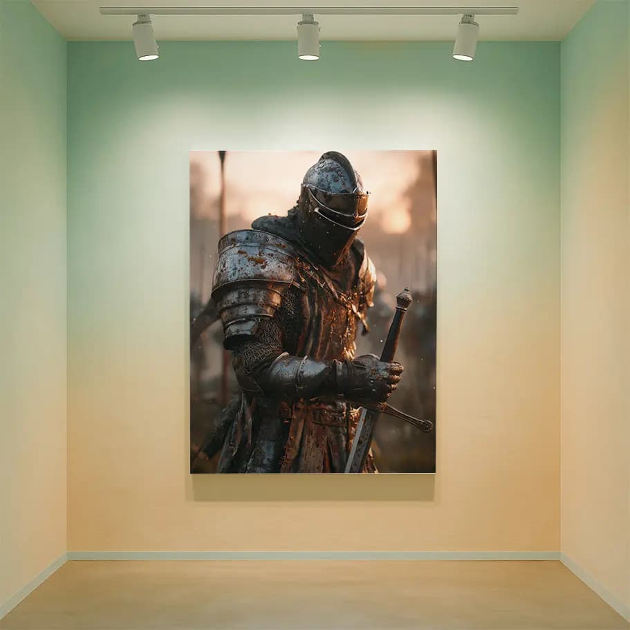 Tam Zırhlı Şövalye Posteri