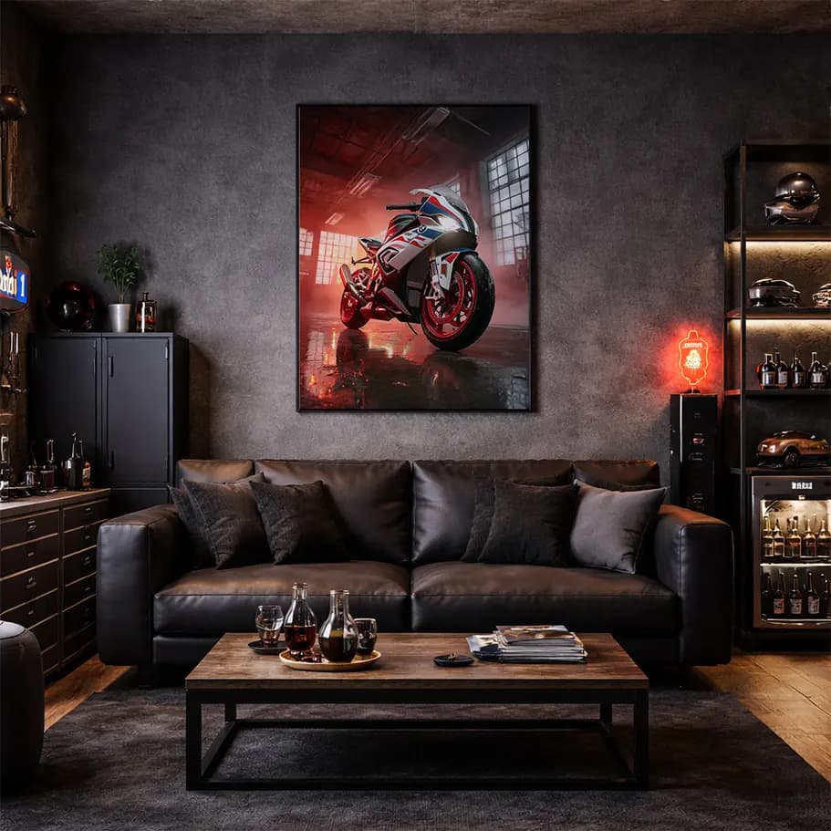 Sport Motorcycle Poster