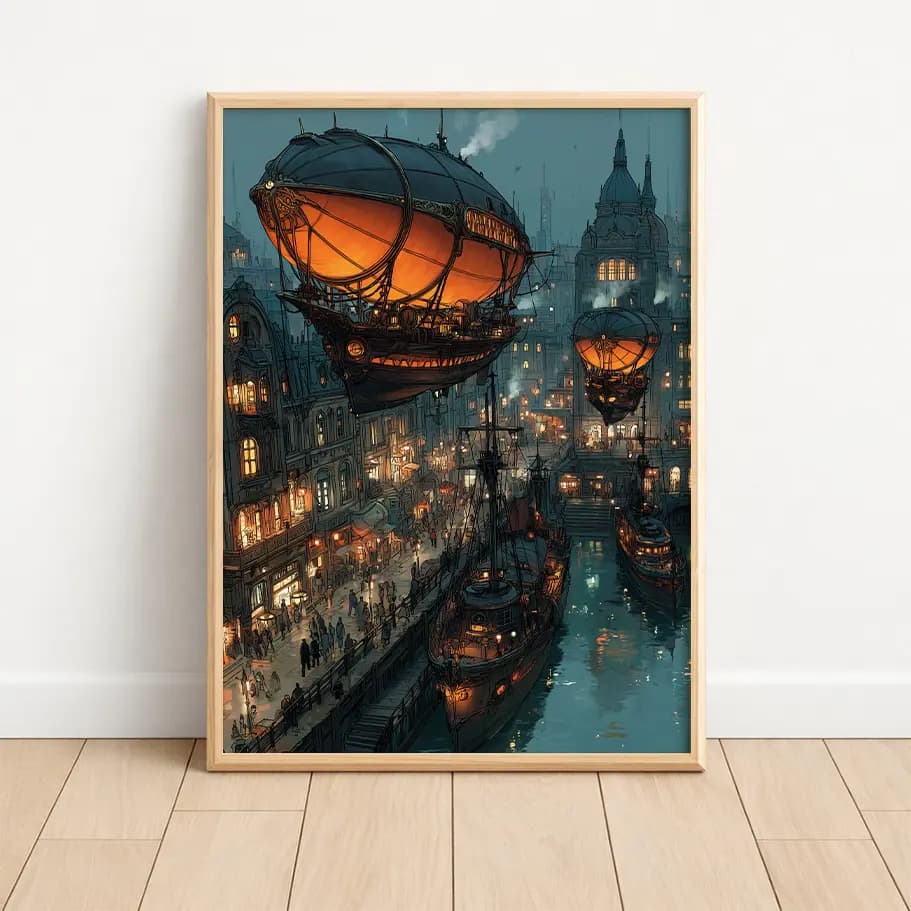 Steampunk Hava Gemileri