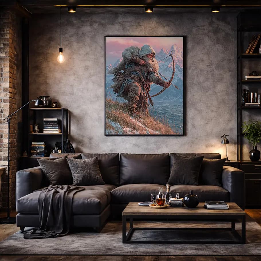 Fantastik Savaşçı Duvar Posteri