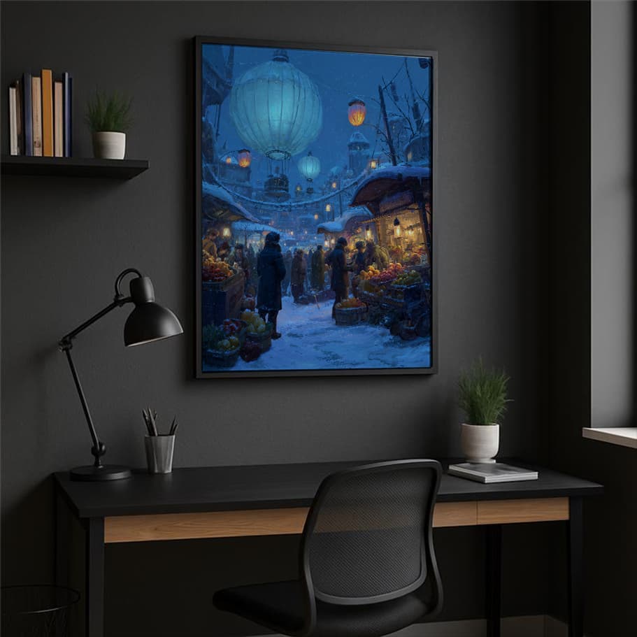 Fantastik Buz Mağarası Posteri