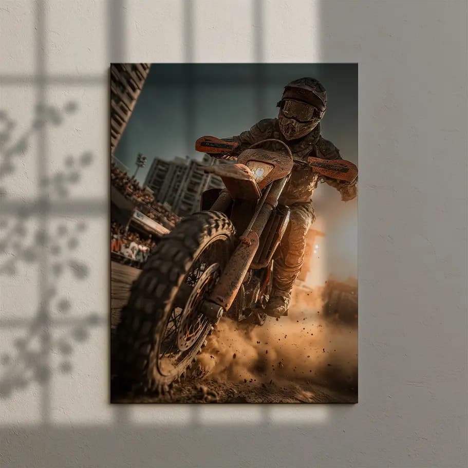 Motokros Motor Posteri