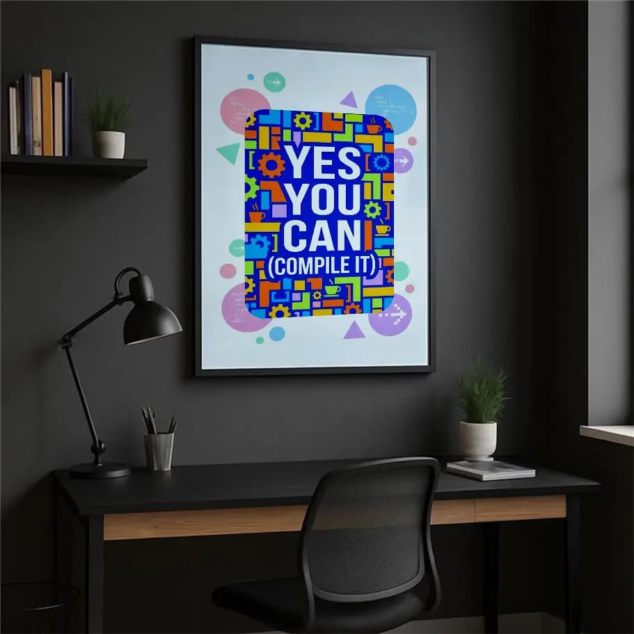 Yes You Can Compile It Poster