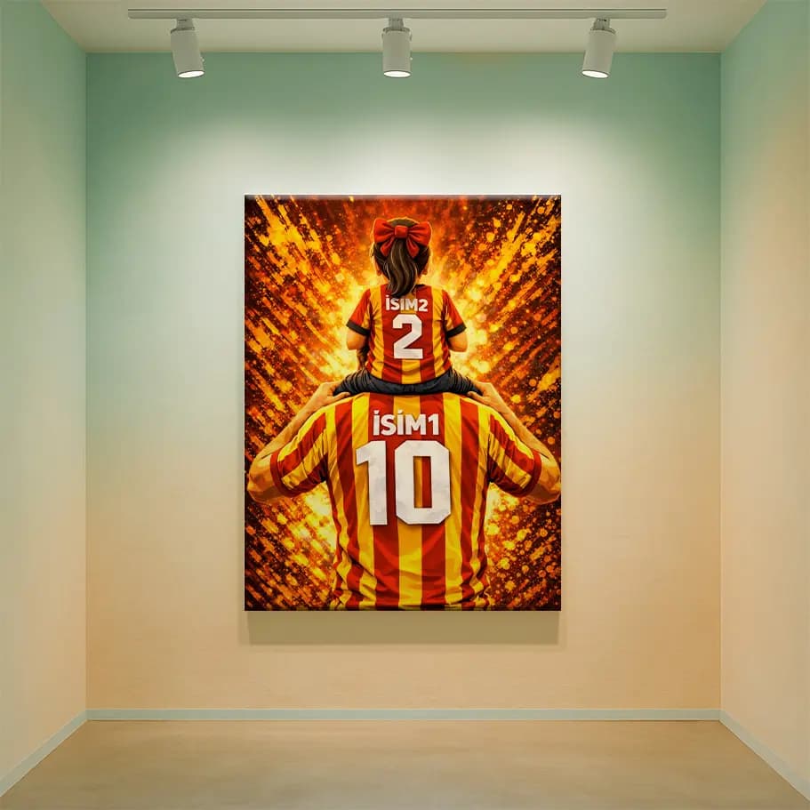 Baba Kız Galatasaray Forma Tasarımı