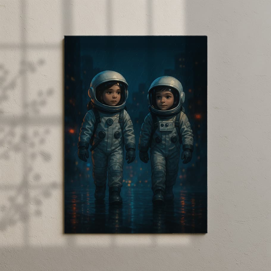 Şehir Işıkları Arasında Küçük Astronotlar 2