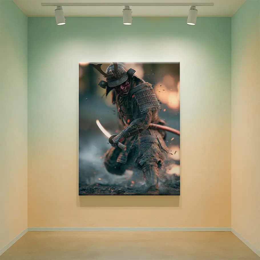 Oni Maskeli Samuray posteri