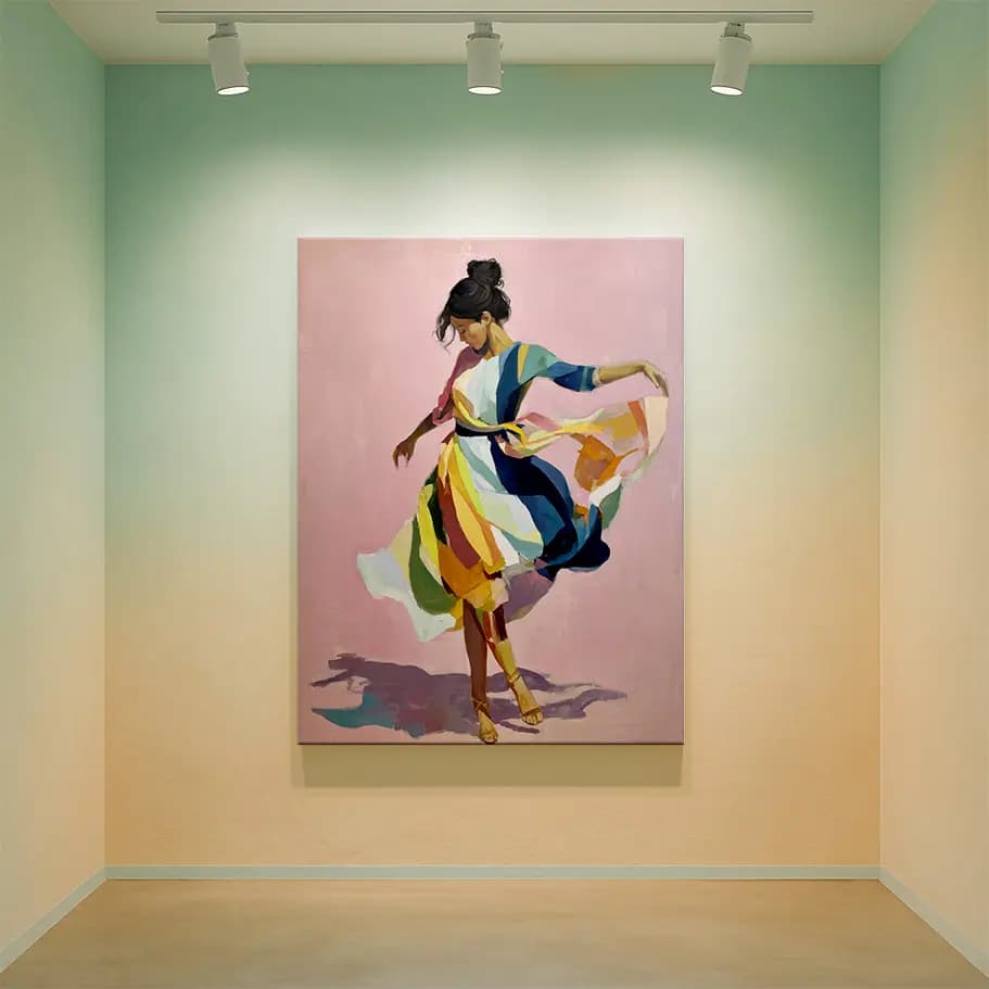 Dans Eden Kadın Tablosu 