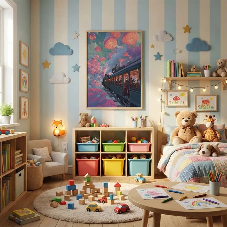 Uçan Tren ve Denizanası Bulutlar