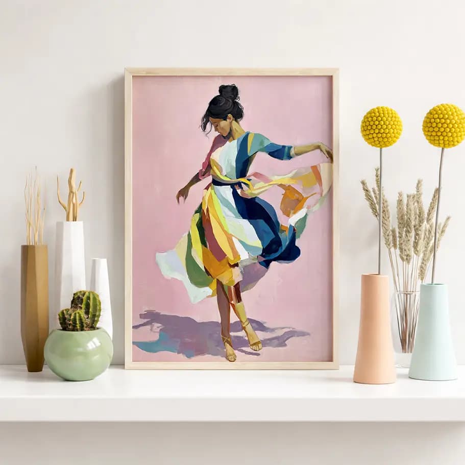 Dans Eden Kadın Tablosu 