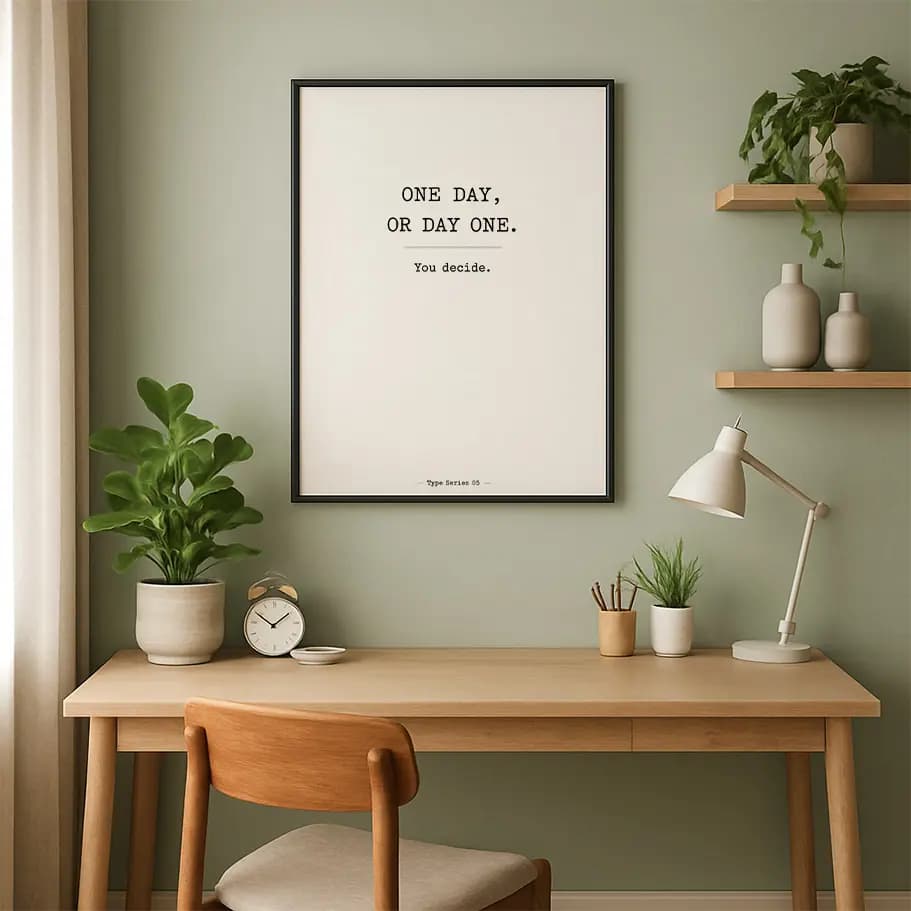 One Day Or Day One Poster