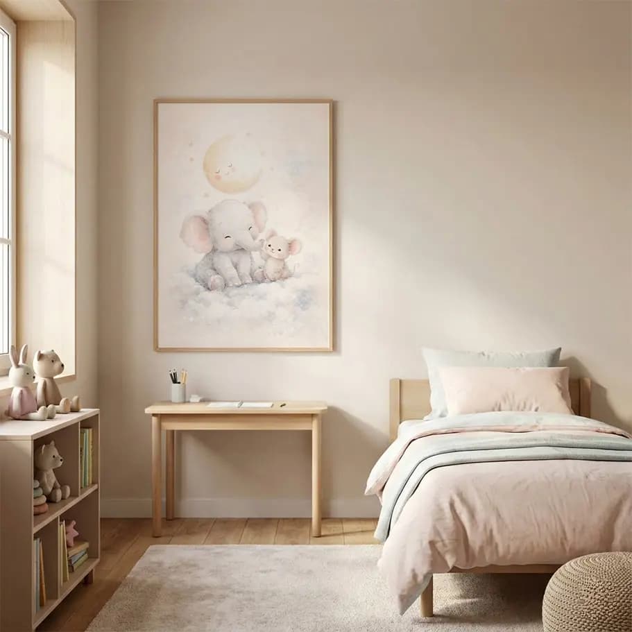 Sevimli Fil ve Fare Poster