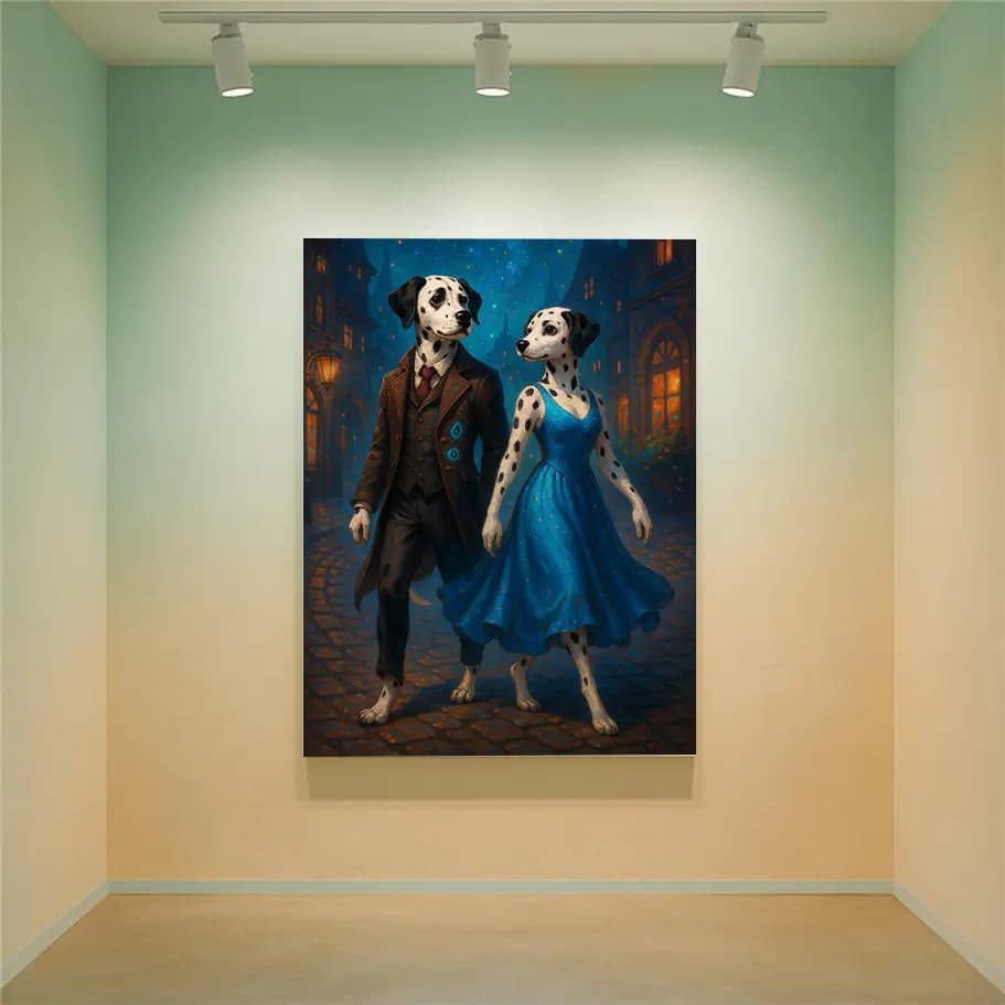 Dalmaçyalı Köpek Çifti