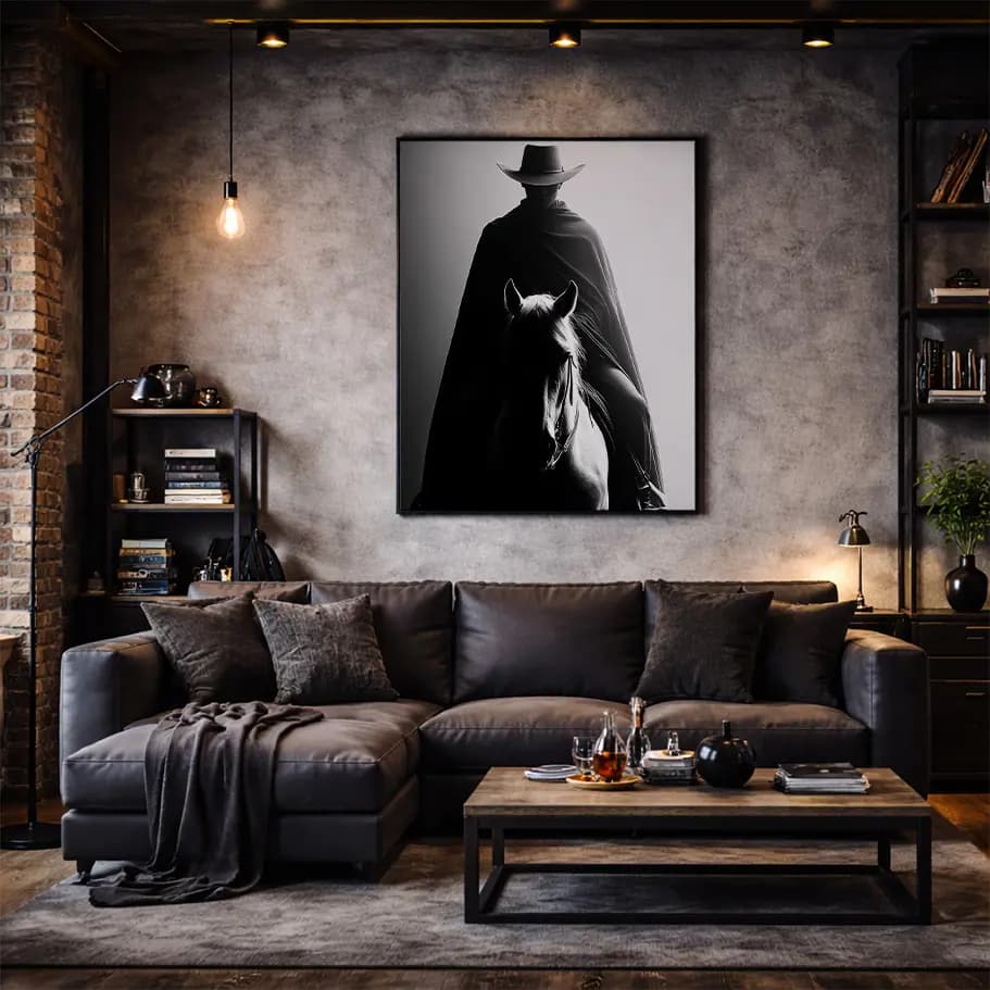 Western Kovboy Poster 