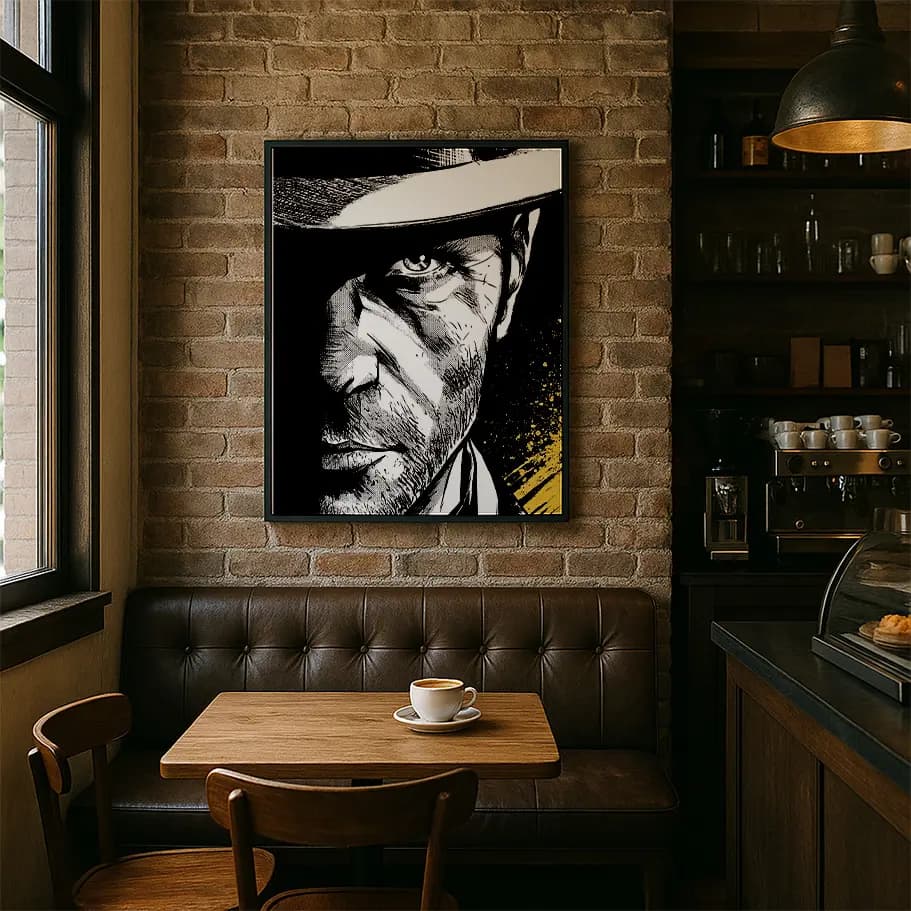 Noir Dedektif Portresi Posteri