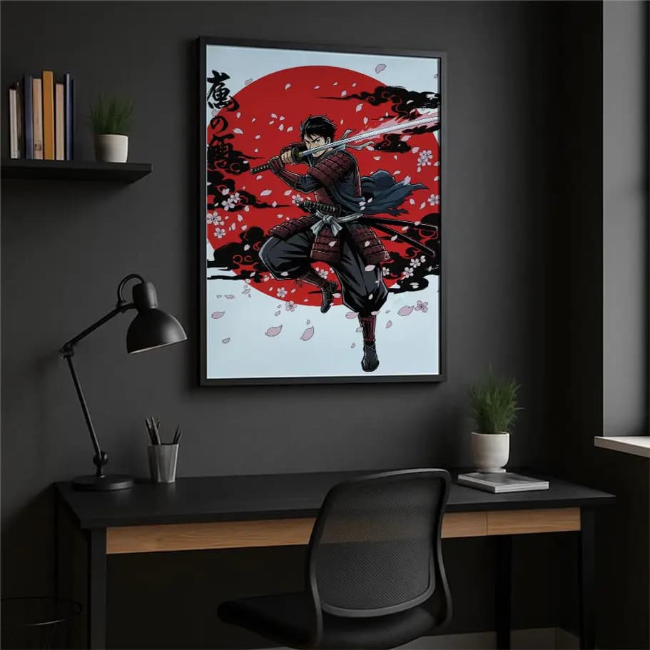 Kırmızı Güneş Önünde Samuray