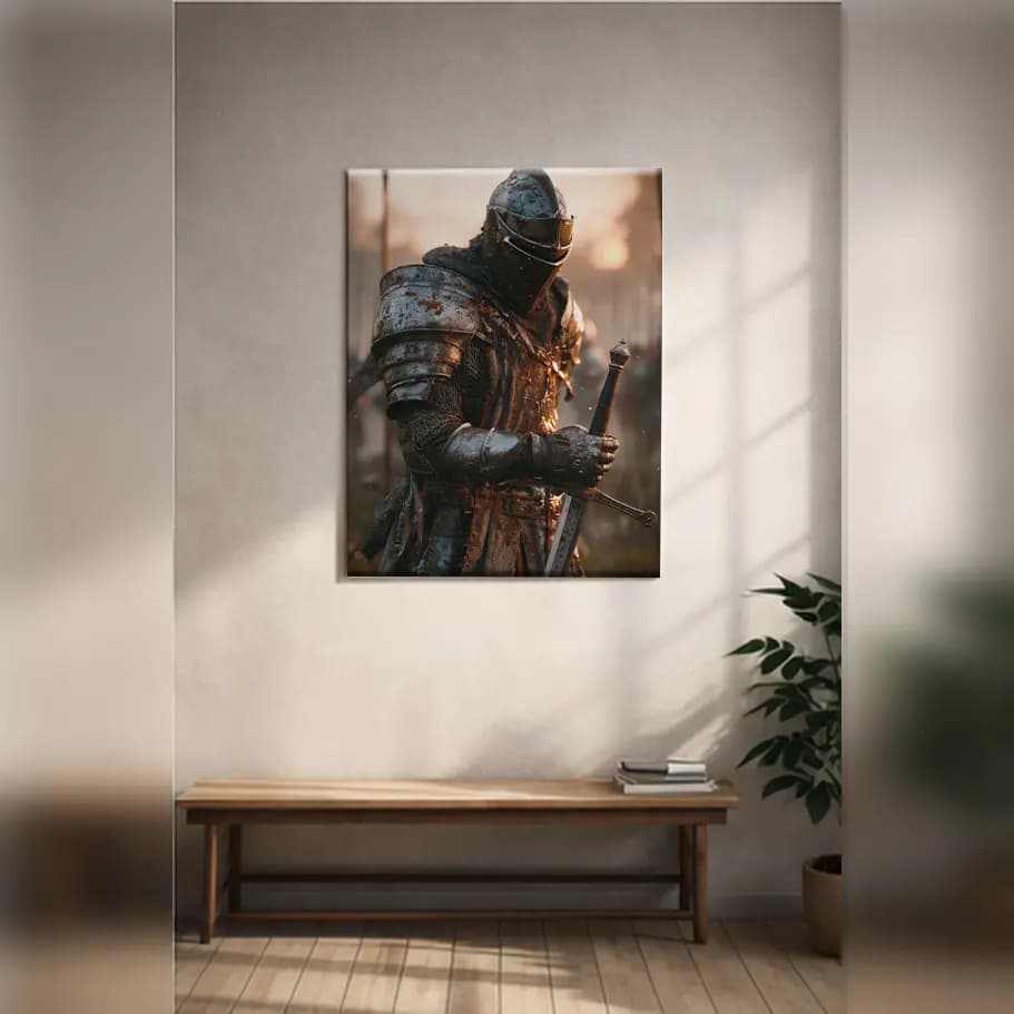 Tam Zırhlı Şövalye Posteri