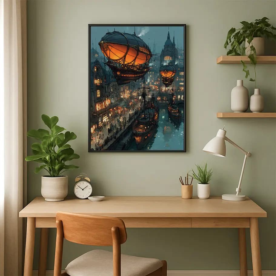 Steampunk Hava Gemileri