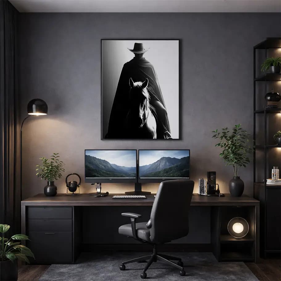 Western Kovboy Poster 