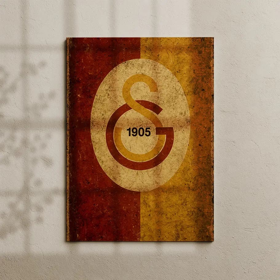 Galatasaray 1905 Retro Poster
