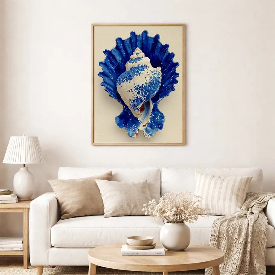 Mavi Deniz Kabuğu Poster