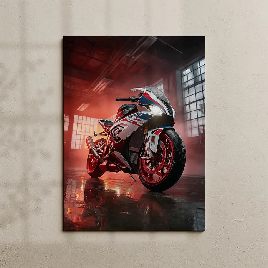 Sport Motorcycle Poster