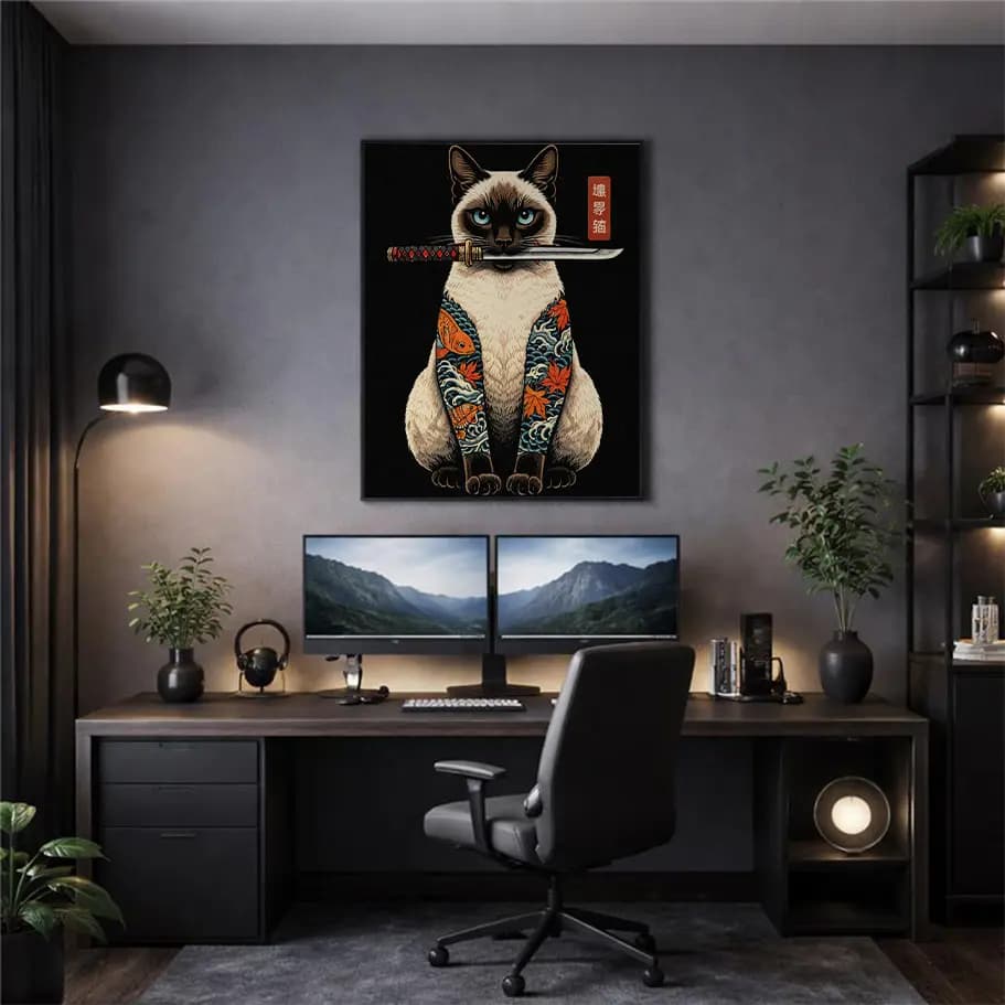 Samuray Kedi Posteri